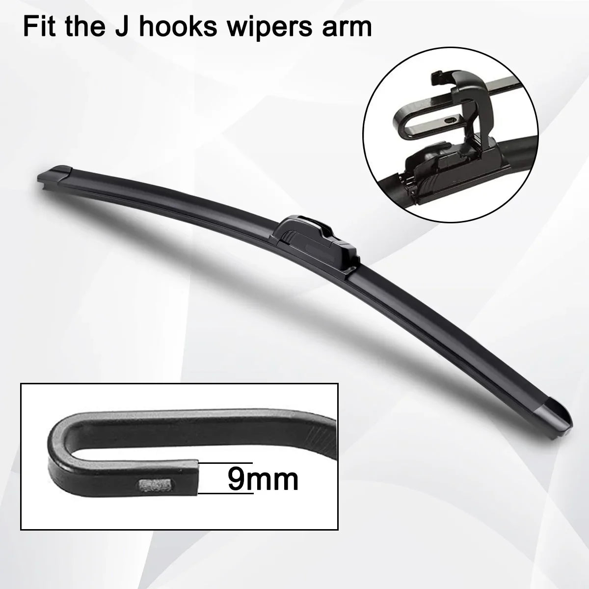 For SUZUKI SX4 S-Cross 2006-2020 Car Front Rear Wiper Blades Soft Rubber Windscreen Wipers Auto Windshield 26"+14"+10" 2018 2019