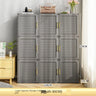 Large Size Clothes Folding Cabinets Splice Storage Toy Placement Locker Dustproof Household Foldable Wardrobe Bedroom Furniture