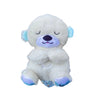 Breathing Bear Baby Soothing Otter Plush Doll Toy Baby Kids Soothing Music Baby Sleeping Companion Sound and Light Doll Toy Gift