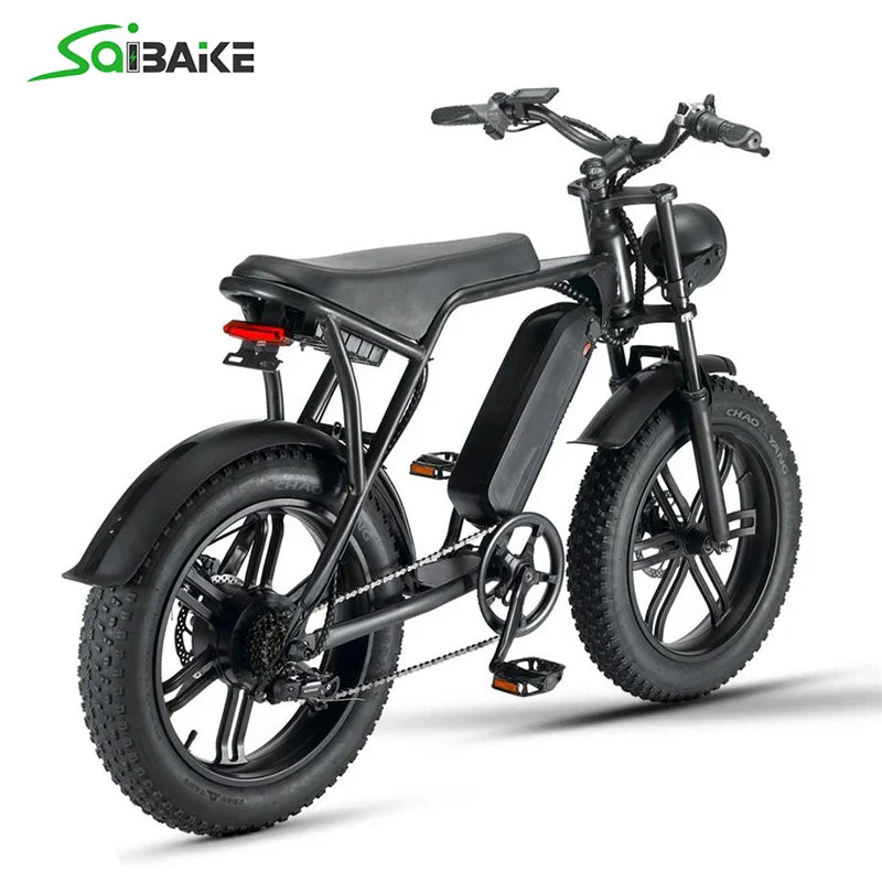 20inch Ouxi V8 1000W 750W Electric Bicycle Fat Tire E-Bike For Adults 48V 30AH Off Road City Beach Snow Electric Bike