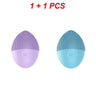 1/2PCS Electric Facial Cleansing Brush Silicone Ultrasonic Vibration Face Cleanser Deep Pores Blackhead Cleaning Instrument