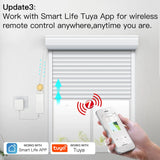 MOES New ZigBee Smart DIY Motorized Roller Blinds/Shades Drive Motor Hub Tuya Smart Life APP Alexa Google Home Voice Control