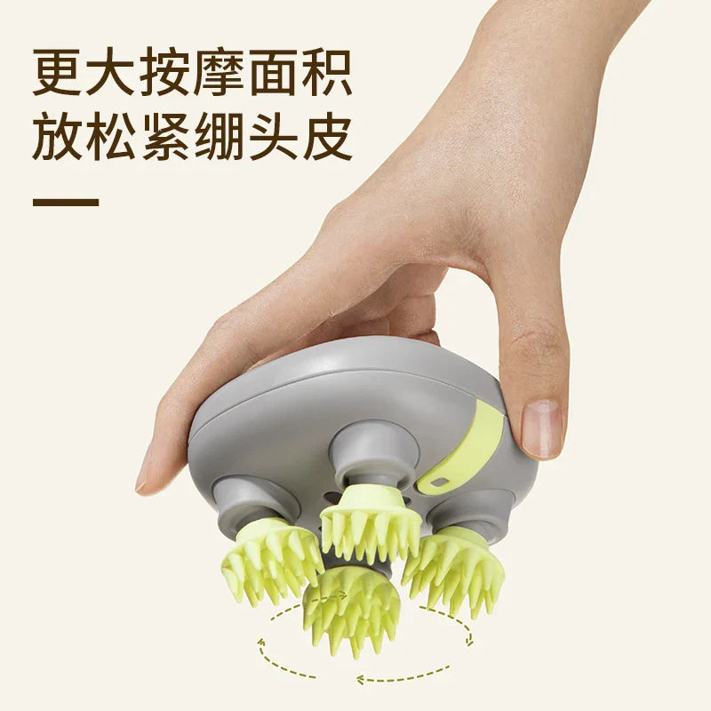 Electric Head Massage Instrument Household Scalp Automatic Massage Tingler Head Headache Treatment Smart Massage Tool Gift