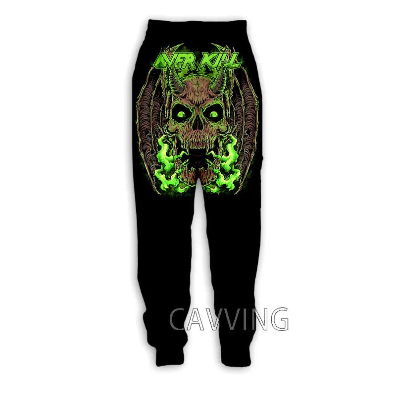 New Skull Band Y2k Pants Man Sweatpants Fashion 3D Print Mens Tennis Casual Sports Straight Jogging Men's Tracksuit Trousers