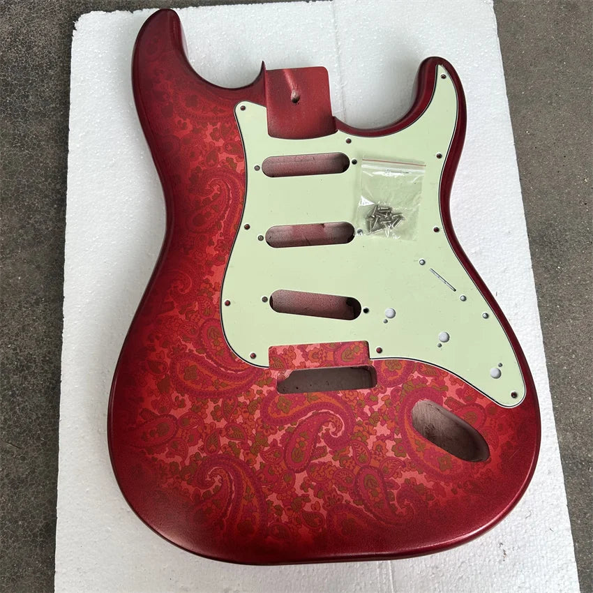 Stock DIY relic electric guitar body alder xylophone body nitro paint all colors available