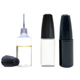 100Pcs 10ML 15ML 20ML 30ML PET Clear Vial With Long Thin Tip Dropper Bottle For Empty Oil Accessories Liquid Jar