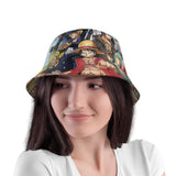 ONE PIECE Monkey D. Luffy CHARACTERS  Bucket Hat For Women Men Teenager Foldable Bob Fishing Hats Panama Cap Autumn