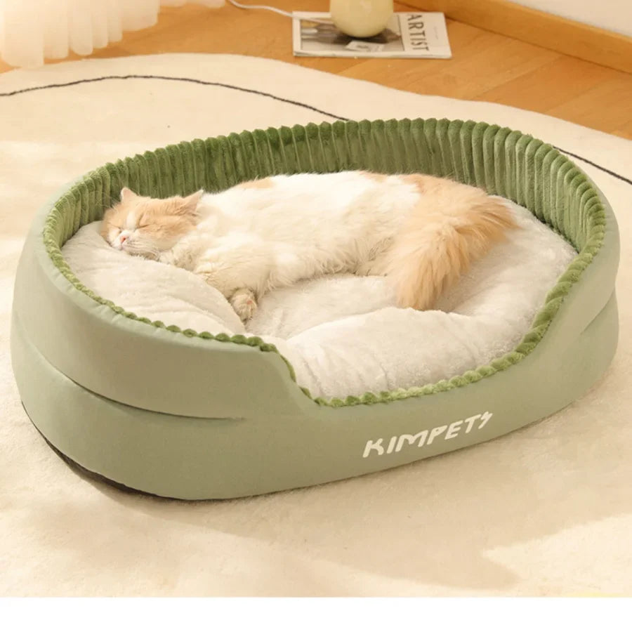 Indoor Washable Cat Nest Cute Removable Cozy Habitats Light Weight Cool Mat Small Animal Waterproof Cama Gato Pets Accessories