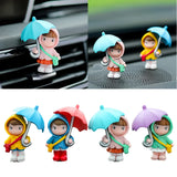 Accessories Ornaments Decoration Beautiful Appearance Car Perfume Clip Couple Design Cute Umbrella Fashionable