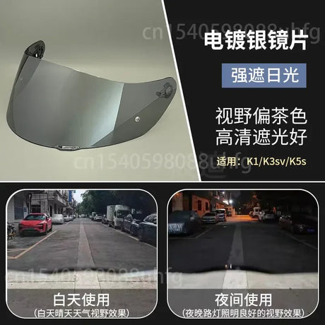 Motorcycle Helmet Visor for K1 K3SV K5 Moto Helmet Shield Accessories Motorcycle Anti-scratch Wind Shield