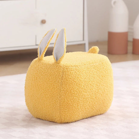 Modern Creative Cute Rabbit Small Stool Entrance Changing Shoes Children‘s Chair Toys Sofa Footrest Home Furniture Decoration