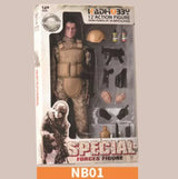 Collection NB01A NB02A NB03A NB04 NB05 NB07 NB08 1/6 Military Army Combat Swat Police Soldier ACU Forces Action Figure Model