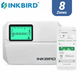 INKBIRD 8-Zone Control Wi-Fi Smart Sprinkler Controller Indoor/Outdoor Irrigation Timer Free App Monitor Supports Rain Skip