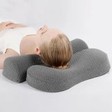 Cervical Pillow, Memory Foam Contour Pillow, Bed Pillows for Side Sleeper Ergonomic Orthopedic Sleeping Pillow