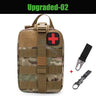 Tactical Molle First Aid Kit Survival Bag Emergency Pouch Military Outdoor Travel Waist Pack EDC Hunting Camping Lifesaving Case