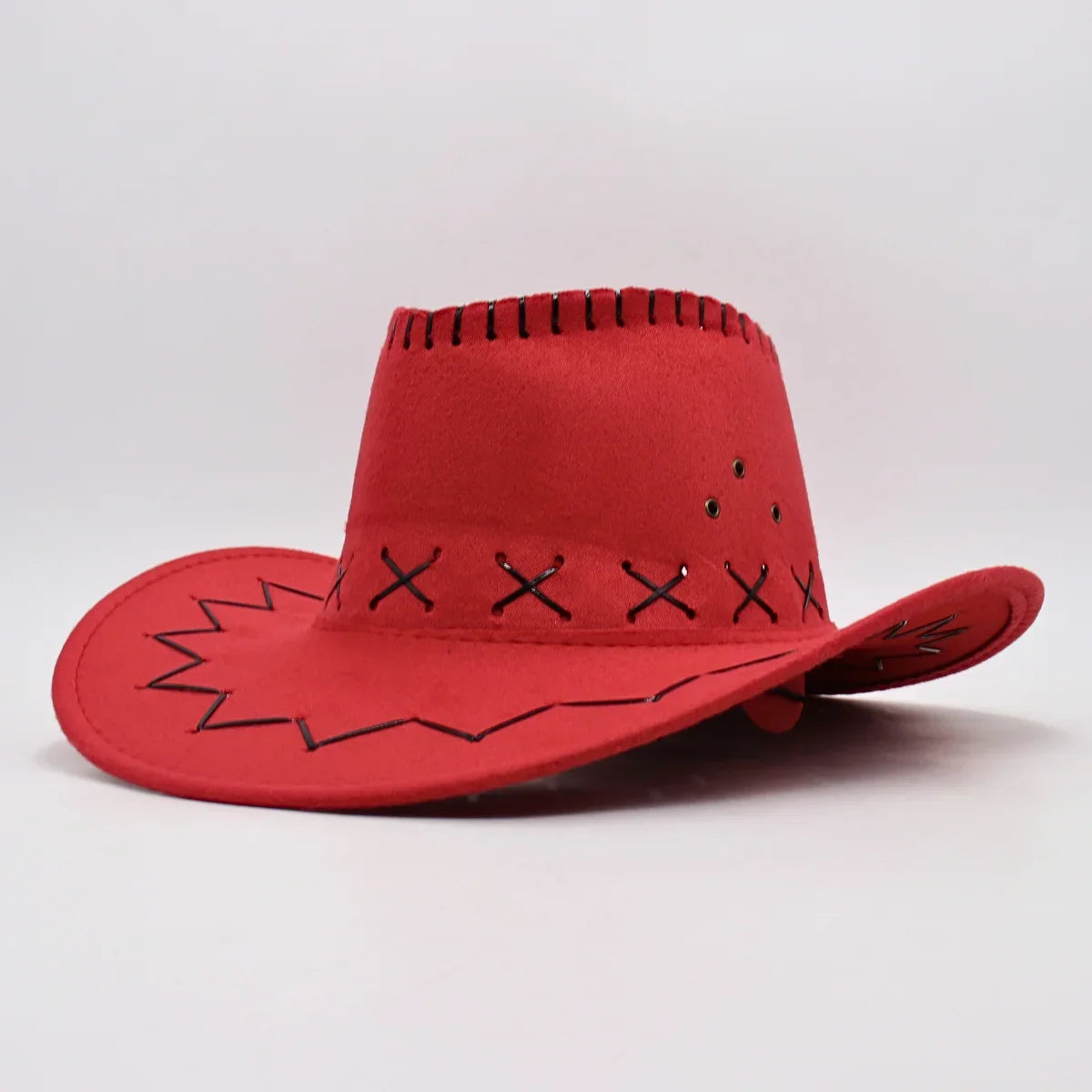 Cartoon Cosplay Props Ace Hat Western Cowboy Original Anime Peripheral Hat For Men One Piece Suede Cowgirl Women Fire Fits Hats