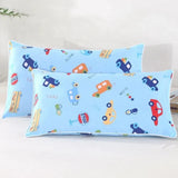 Rectangle Children's Pillow Cover Cartoon Pure Cotton Pillow Case Four Seasons Kindergarten Children's Pillowcase Home Bedding