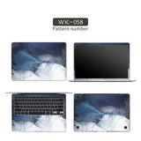 DIY Marble Cover Laptop Skin Sticker Vinyl 13.3"14"15.6"17.3"  Stickers for Macbook pro/Lenovo/Msi/Hp/Acer Skins Decorate Decal