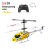 RC Helicopter 2.5CH Remote Control Airplane Kids Toy Resistant Collision Alloy Wireless Aircraft Toys for Boys Children Gifts