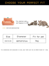 Cats Bed Stripe  Bed Sofa Cushions Plush Houses and Habitats Puppy Pet Kitten Accessories Goods Mat Things Accessory