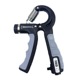 100KG Hand Grip Strengthener Adjustable with Counter Hand Gripper Trainer Fitness Training Wrist Gripper for Home/Gym