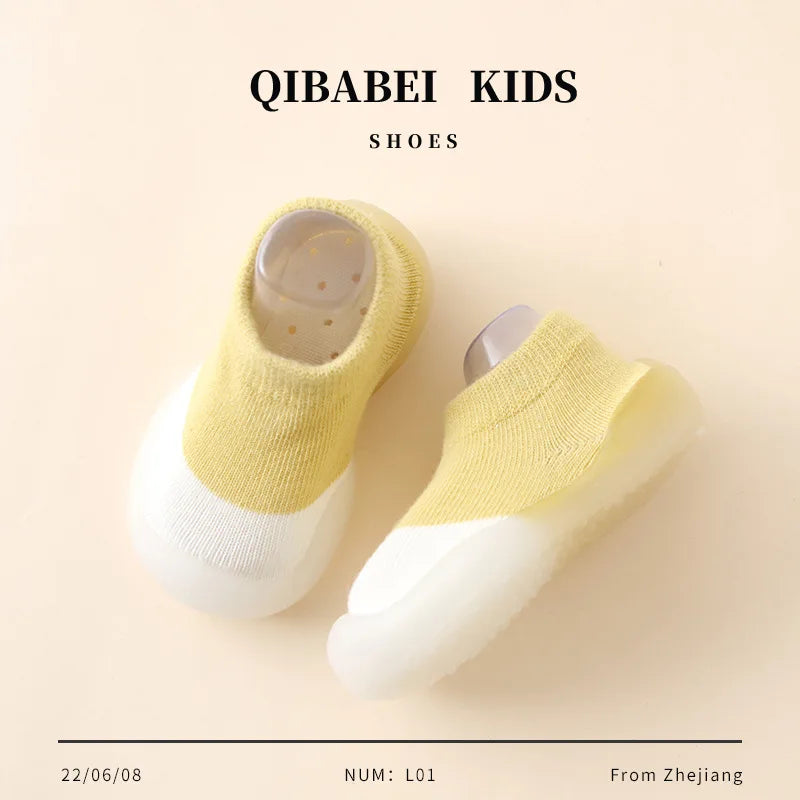 Baby Socks Shoes Infant Cute Cartoon Kids Boy Shoes Soft Rubber Sole Child Floor Sneaker BeBe Booties Toddler Girls First Walker