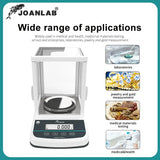 JOANLAB Analytical Balance Lab Digital Scales Electronic Balance Precision Balance Scale Range: 200/300/500g Resolution: 0.001g