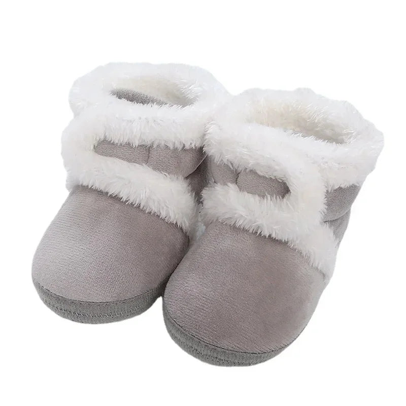 NEW Newborn Baby Socks Shoes Boy Girl Toddler First Walkers Booties Cotton Soft Anti-slip Warm Infant Crib Shoes