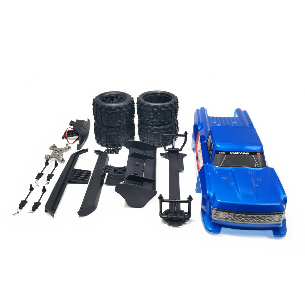 12 scale truck body set for wltoys 124019 124017 rc car truggy body frame set accessories parts