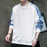 Sweater Mens Autumn and Winter 2023 New Fashion Casual Round Neck Top Trendy Pullover Loose Long Sleeve Sweatshirt Men Outear