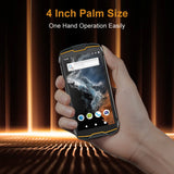 Cubot KingKong MINI 2 Pro 4 Inch Mini Smartphone Waterproof 4GB+64GB(128GB Extended) Dual SIM 4G GPS Face ID Rugged Mobile Phone