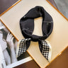 New 70cm Silk Feeling Square Scarf Women Luxury Brand Neck Tie Female Hair Shawl Wraps Headkerchief Hijab Bandana Echarpe 2022