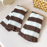 Girls Leg Warmers Autumn Winter Children Socks and Leg Categories Stripe Stockings for Girls Baby Knee Socks Knee Protector