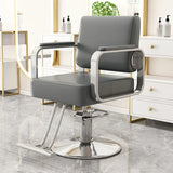 Gold Salon Beauty Barber Chair Luxury Personalized Lifter Classic Chair Swivel Cheap Minimalist Fashionable Cadeira Furniture