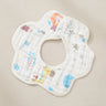 5pcs/batch thickened muslin 30X30cm cotton soft baby towel handkerchief bath care face cloth burp cloth