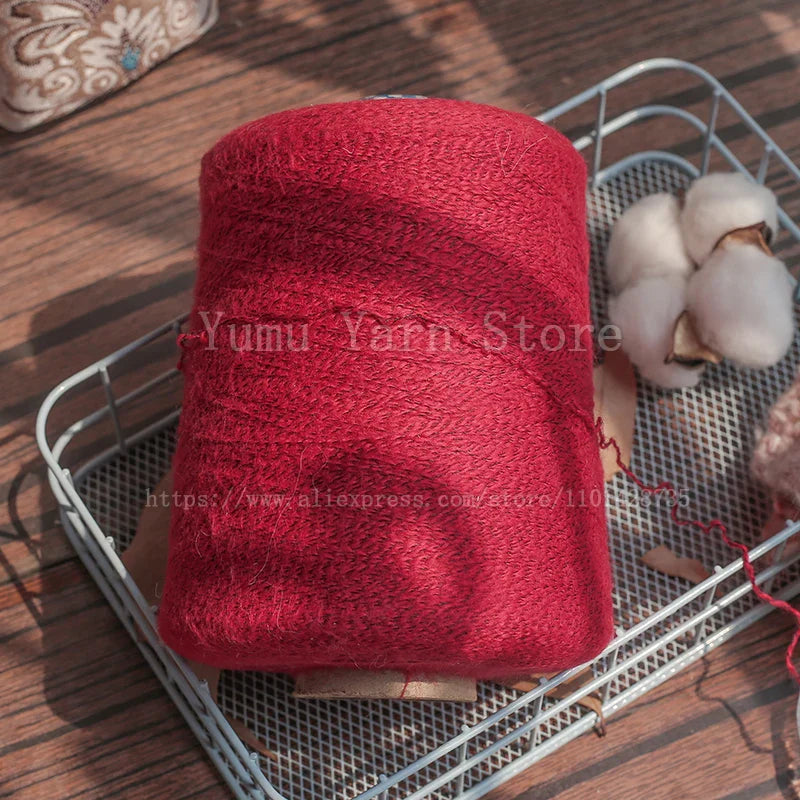 500g/1PCS High Quality Super Soft Warm Crochet Cashmere Mohair Yarn Hand Knitting Wool Acrylic Anti-Pilling Sweater Scarf Thread