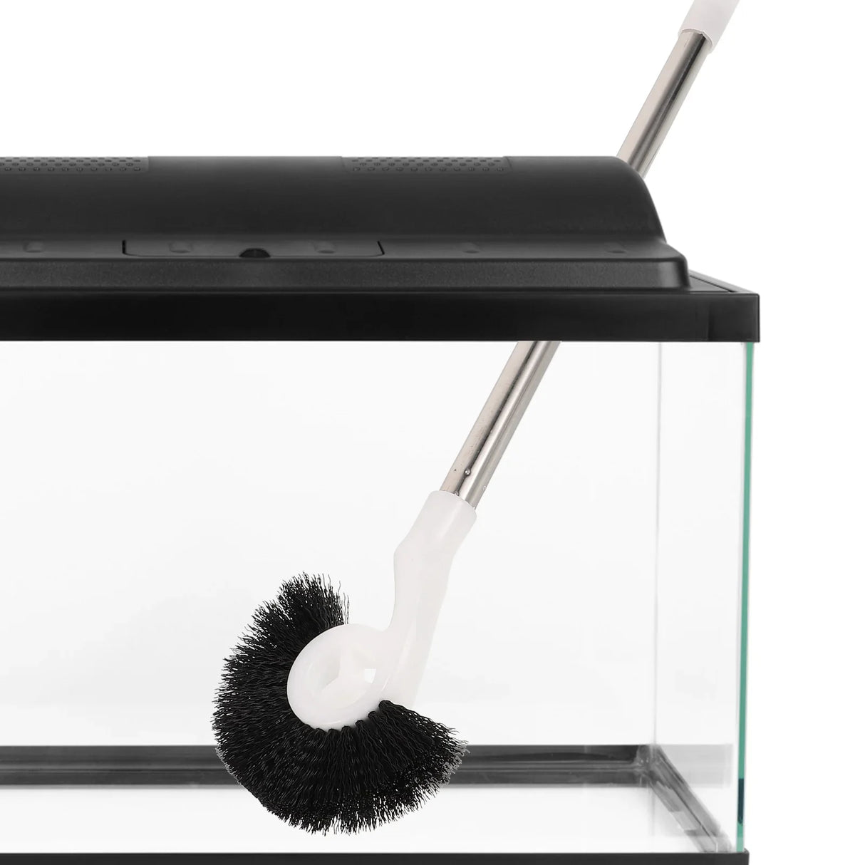 Fish Tank Brush Scrub Aquarium Glass Cleaner Scraper Professional Convenient with Handle Conch Cleaning