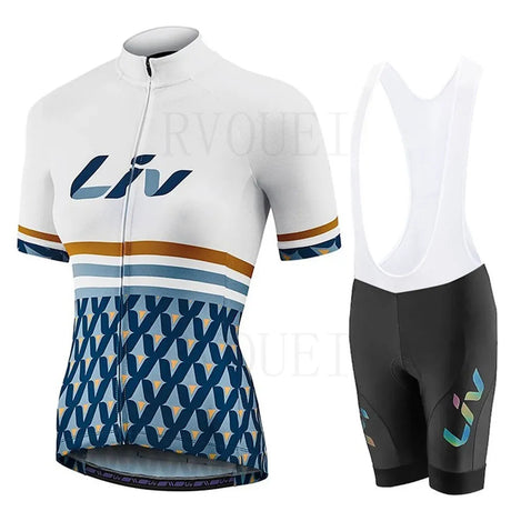 2022 Women Liv Summer Cycling Jersey Breathable MTB Bicycle Cycling Clothing Mountain Bike Wear Clothes Maillot Ropa Ciclismo