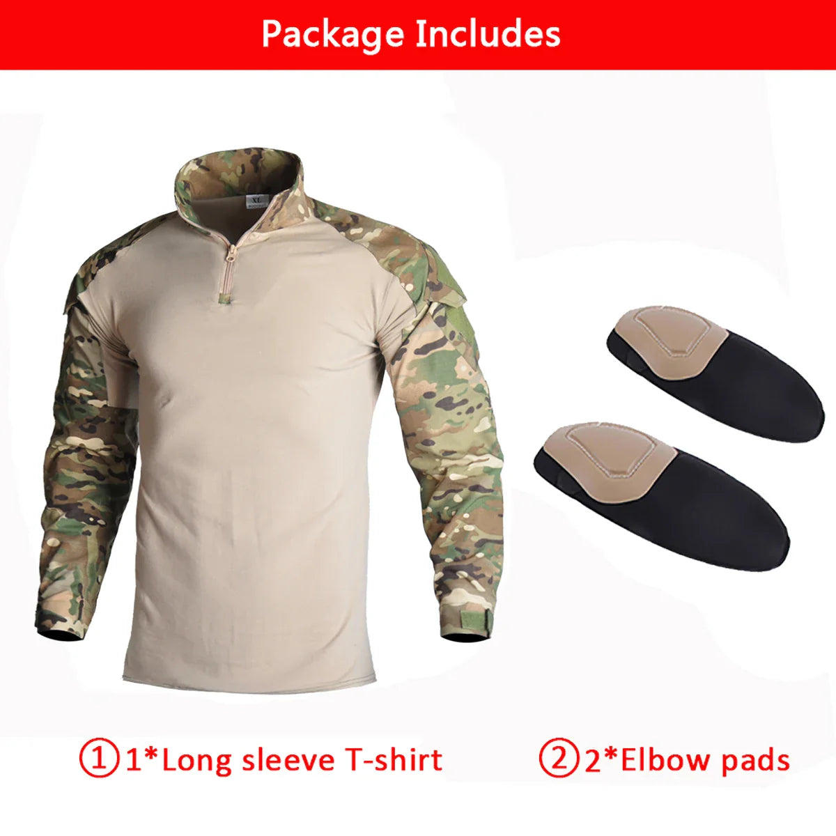 Tactical Combat Shirt Military Uniform Army Clothing Tatico Tops Airsoft Multicam Camouflage Hunting Clothes Long Shirt Mens 8XL