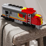 MOCUnited Pacific Spped Train Building Blocks Kit Motor Railway Vechilce DIY Train Transportation Toy For Children Birthday Gift