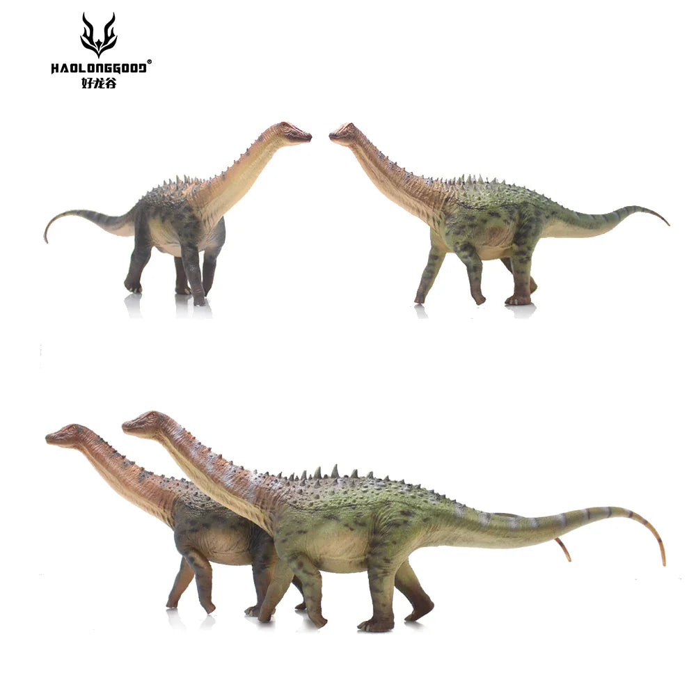 1:35 HAOLONGGOOD Model Ampelosaurus Dinosaur Toy Ancient Prehistroy Animal Figure