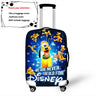 Disney Cartoon Pluto Mickey Thicken Luggage Suitcase Protective Cover Protect Dust Bag Trolley Cover Travel Accessories