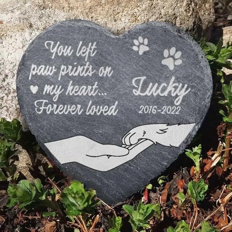 Custom Pet Memorial Stones Pet Grave Stones Personalized Dog Memorial Gifts for Loss Memorials & Funerary Support Dropshipping