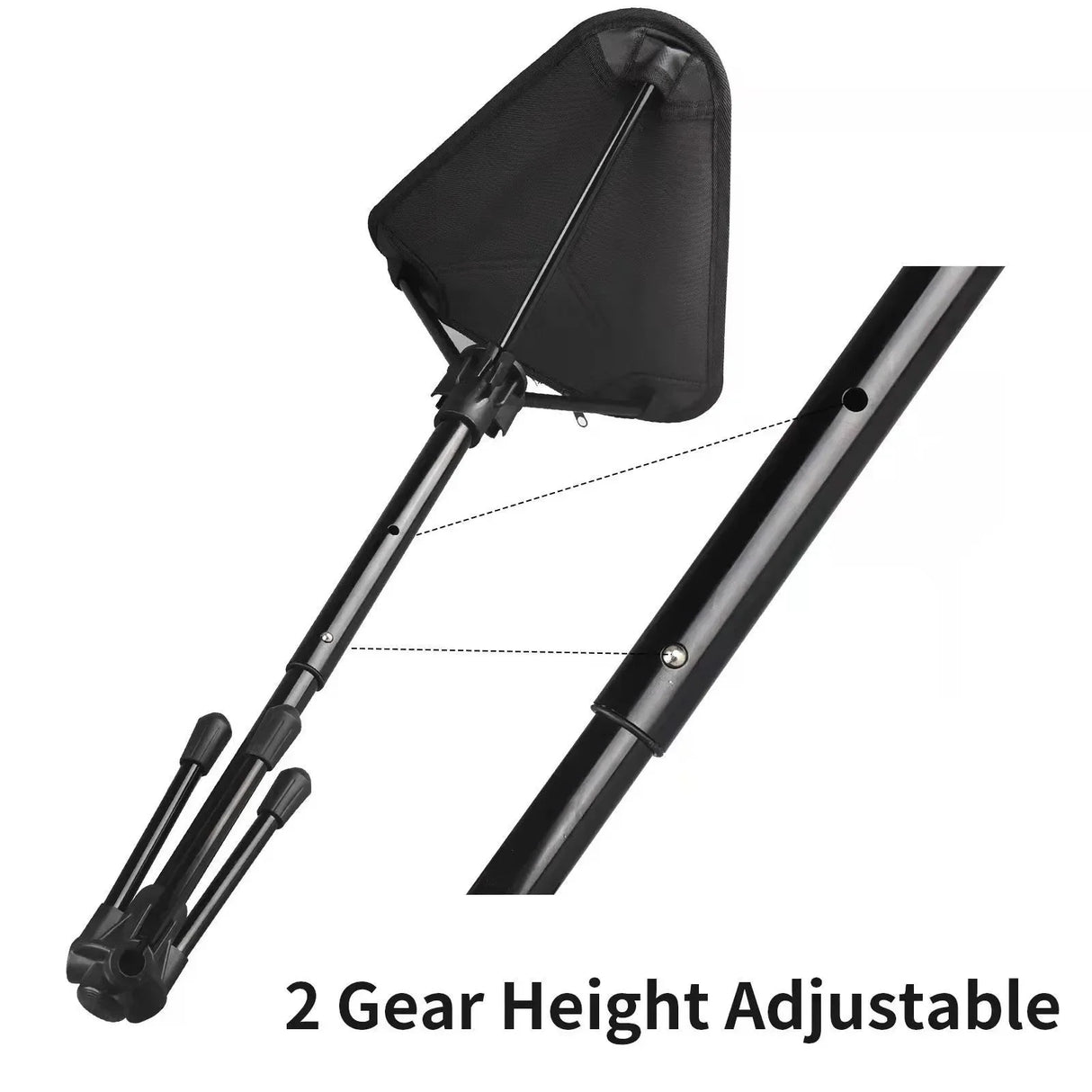 Telescopic Stool One Leg Stool Mini Portable Outdoor Travel Queuing Camping Stool Maza Fishing Chair Beach Chair Triangle