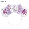 10Pcs/Lot New Colors Mouse Ears Headband Women Festival Party Cosplay Hairband Girls Gift Kids DIY Hair Accessories Wholesale