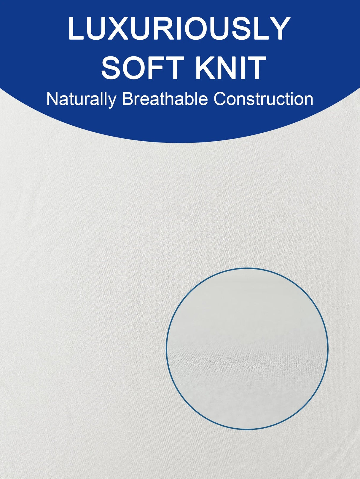 Waterproof Mattress Protector Cover Breathable Noiseless Soft Washable Polyester Fitted Sheet With Deep Pocket for Home