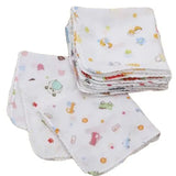 3Pcs/lot Mini Square cartoon printed baby Handkerchiefs Children Pocket 100% Cotton kids Towel For Birthday Party Christmas gift