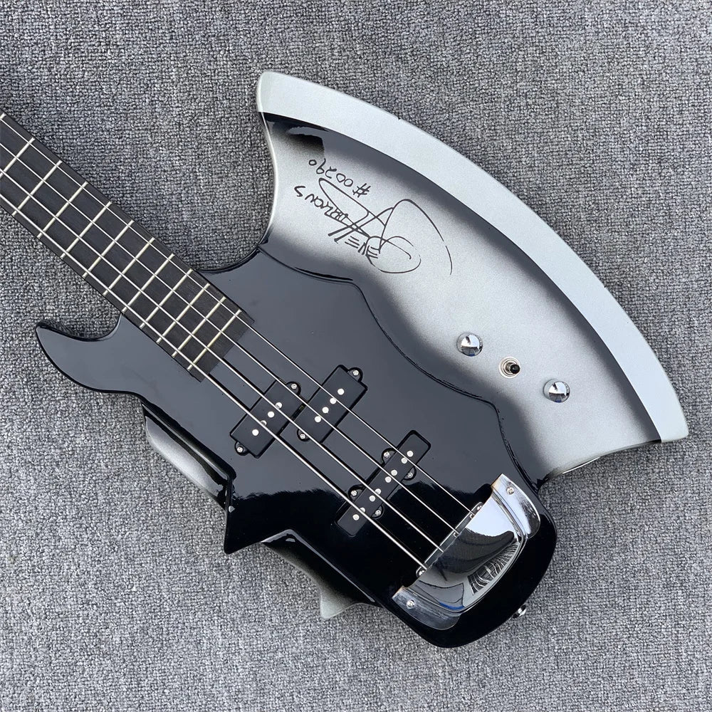 Forestwind guitar Gene SIMMON Axe 4 strings Bass Electric musical instrument shop Real picture electric guitars guitarra