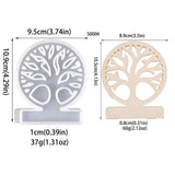 Life Tree Sailing Fish Ornaments Candle Holder Silicone Mold DIY Cement Gypsum Clay Pouring Resin Mold Home Decoration