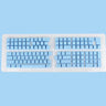 104 Keys Russian Korean Backlit Keycaps For Mechanical Gaming Keyboard Cherry MX Switch OEM Profile ABS Keycap Gamer Custom DIY